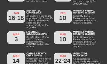 EANMNG Association Events & Engagement Opportunities (FY26–FY27)